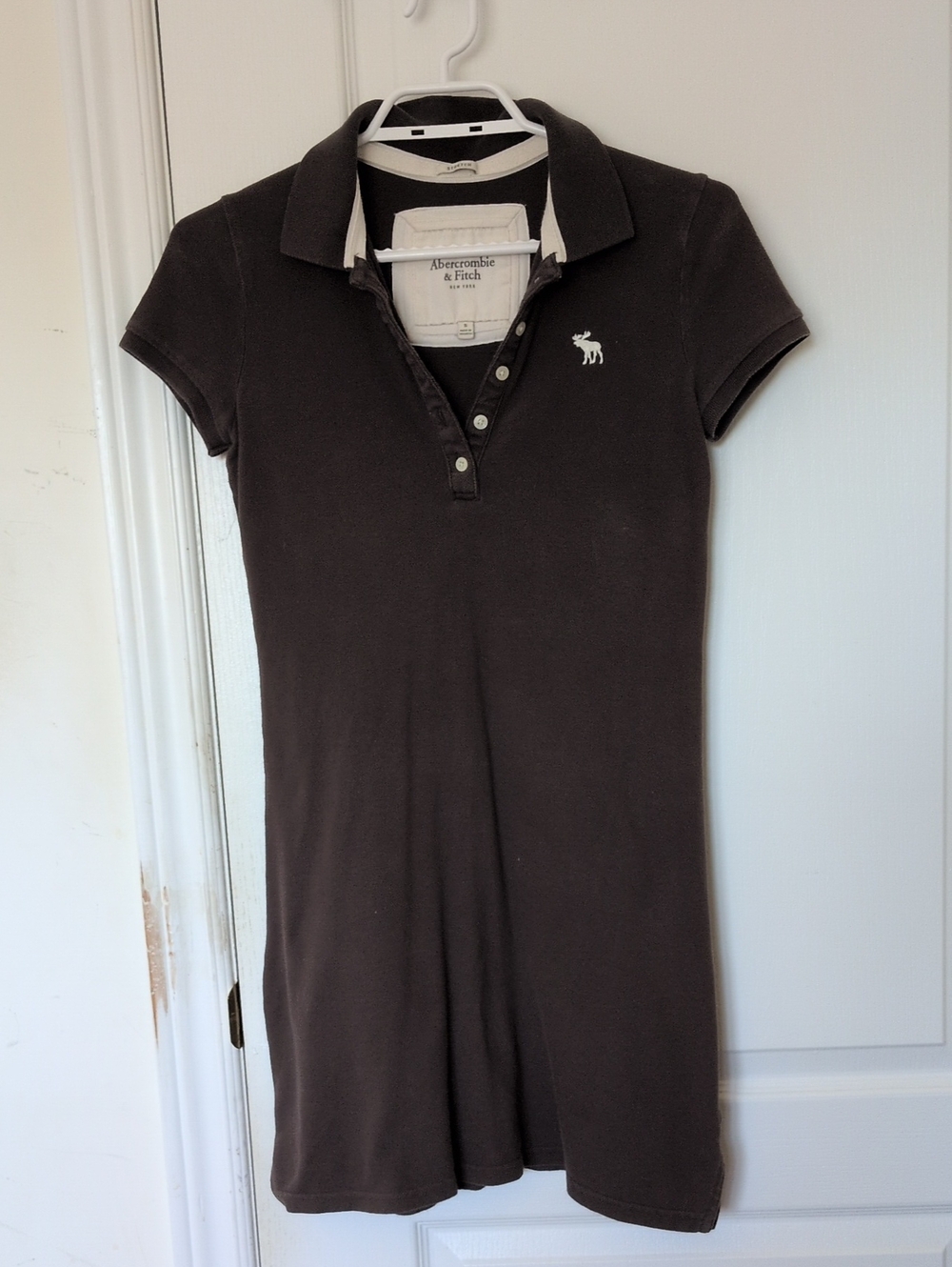 Abercrombie & Fitch Brown Polo Shirt Dress